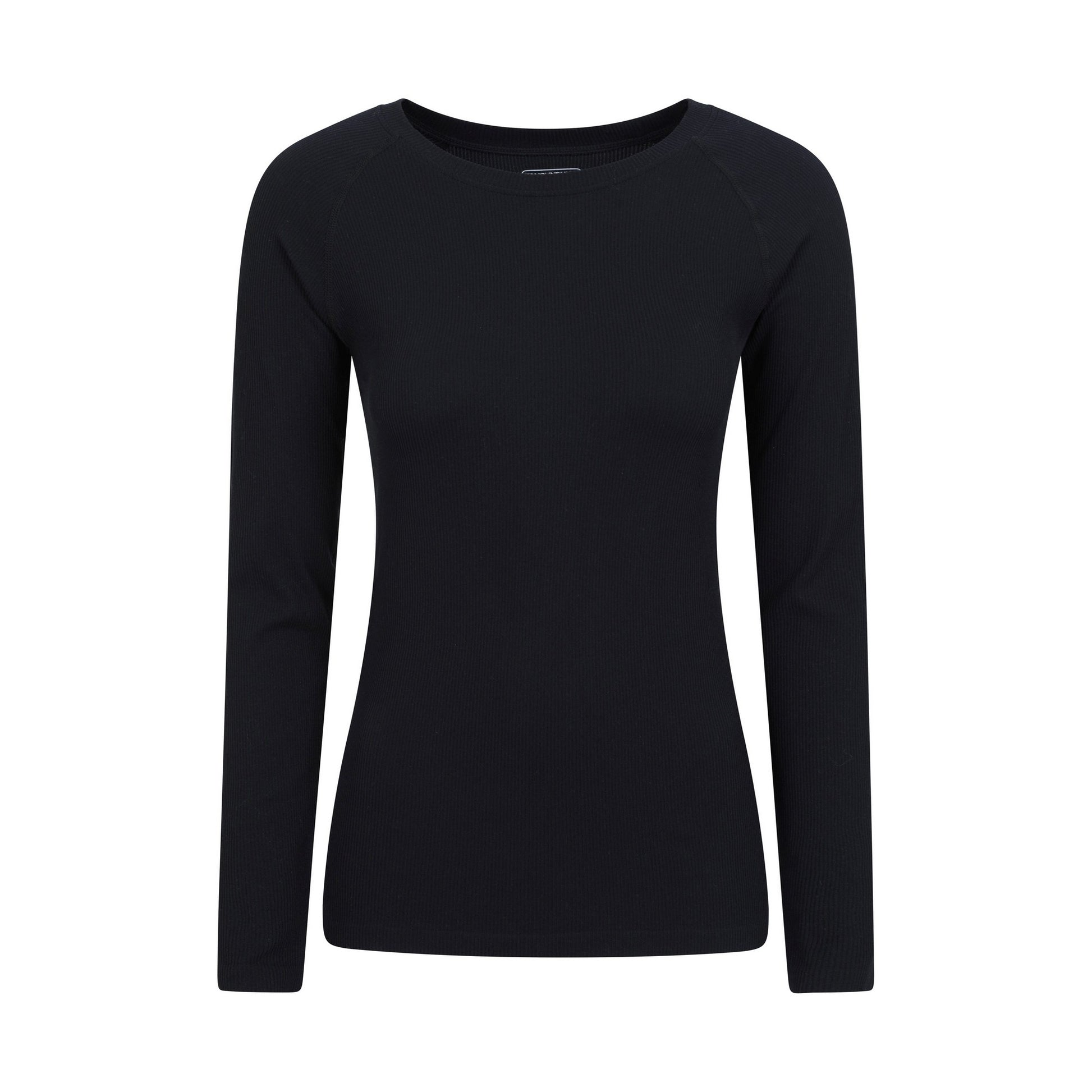 Black - Front - Mountain Warehouse Womens-Ladies Carmel Ribbed Seamless Thermal Top
