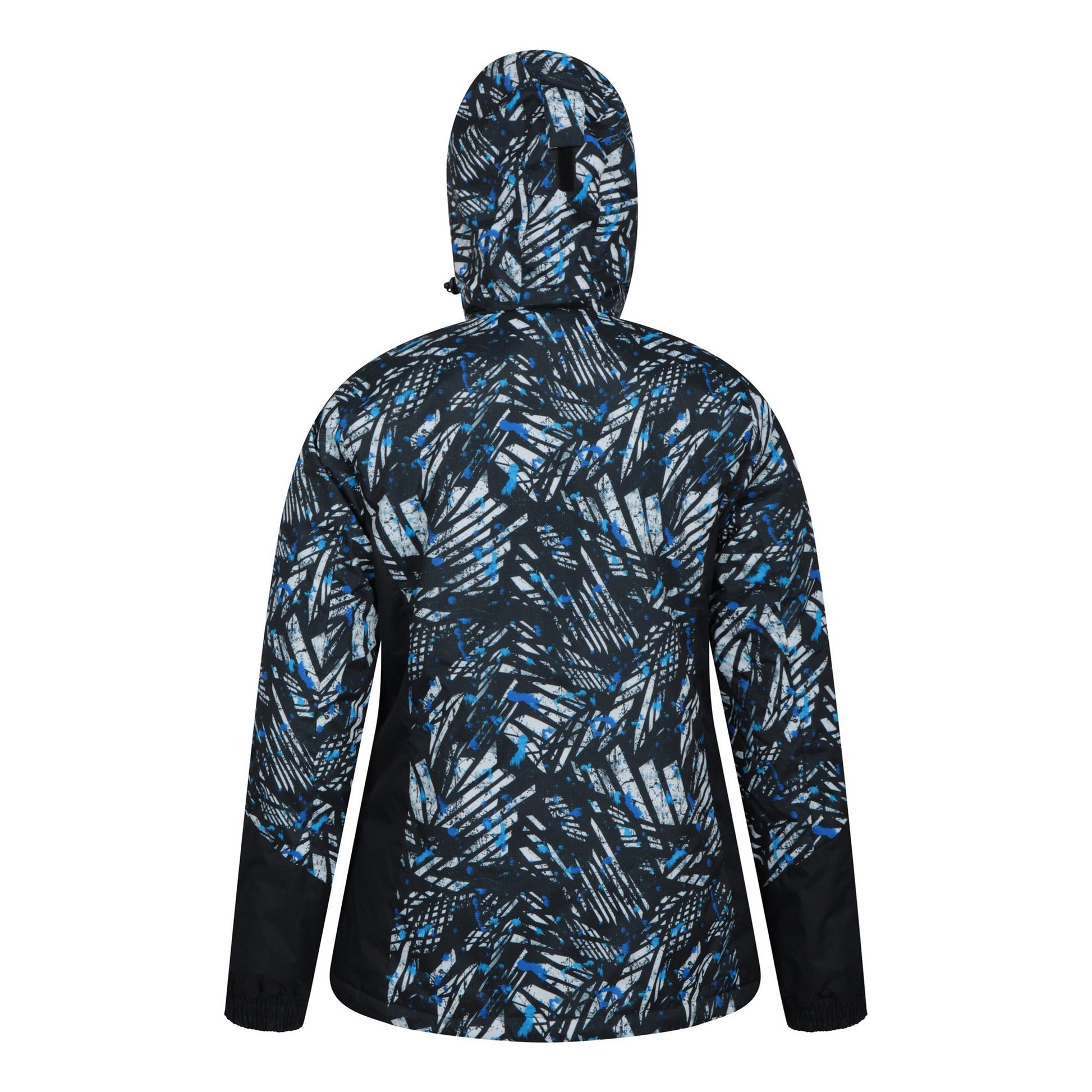Dark Grey - Back - Mountain Warehouse Womens-Ladies Dawn Printed Ski Jacket