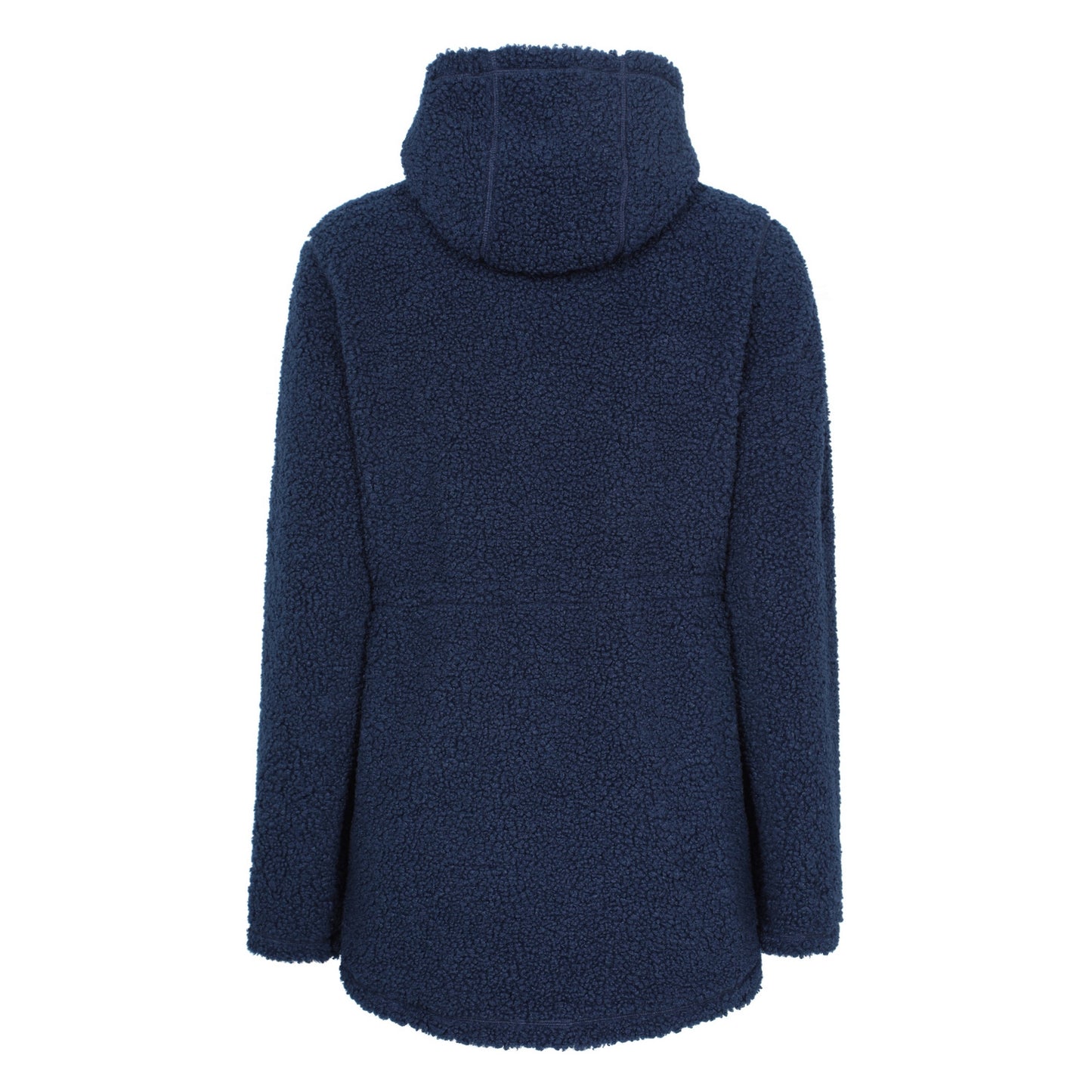 Navy - Back - Mountain Warehouse Womens-Ladies Melrose Longline Fleece Jacket