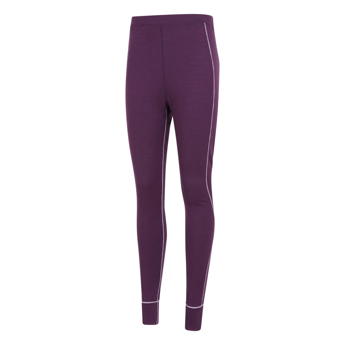 Purple - Lifestyle - Mountain Warehouse Womens-Ladies Asgard Merino Wool Thermal Base Layer Leggings