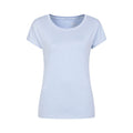 Pale Blue - Front - Mountain Warehouse Womens-Ladies Panna II UV Protection Loose T-Shirt