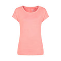 Coral - Front - Mountain Warehouse Womens-Ladies Panna II UV Protection Loose T-Shirt