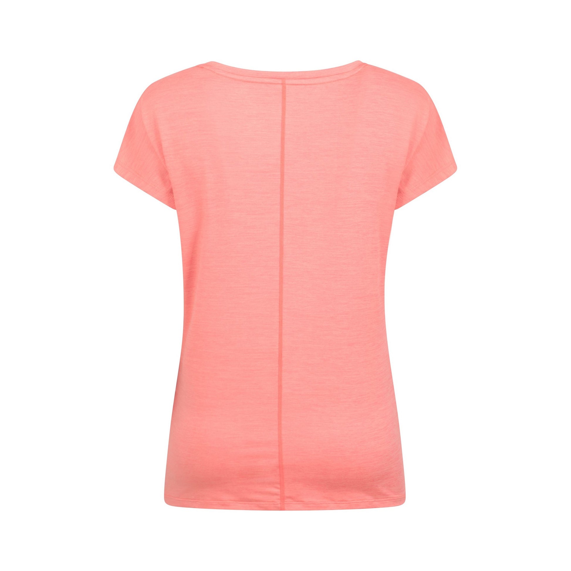Coral - Back - Mountain Warehouse Womens-Ladies Panna II UV Protection Loose T-Shirt