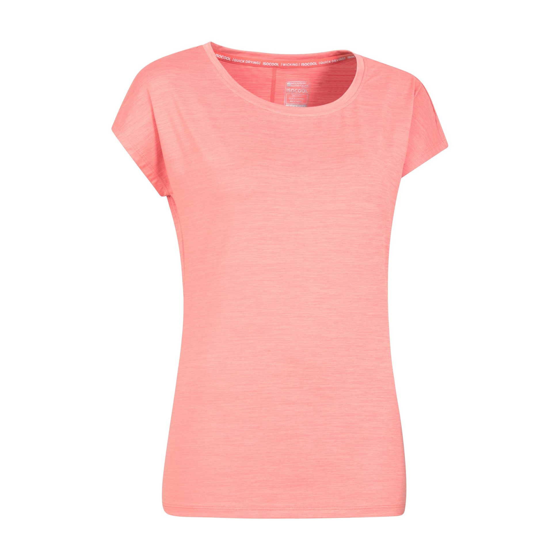 Coral - Lifestyle - Mountain Warehouse Womens-Ladies Panna II UV Protection Loose T-Shirt