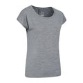 Navy - Side - Mountain Warehouse Womens-Ladies Panna II UV Protection Loose T-Shirt