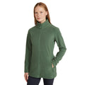 Khaki Green - Lifestyle - Mountain Warehouse Womens-Ladies Longline Fleece Jacket