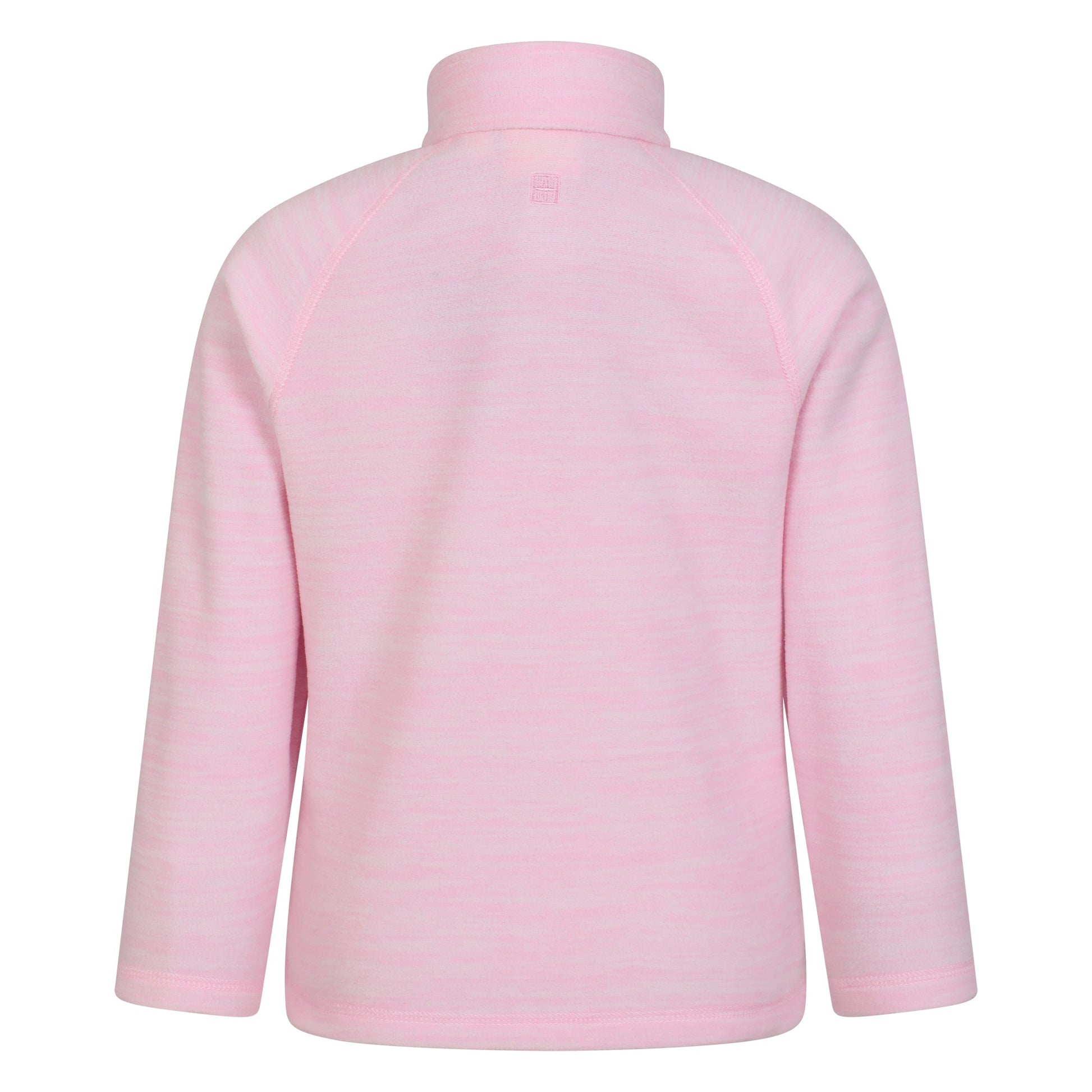 Light Pink - Back - Mountain Warehouse Childrens-Kids Snowdonia Fleece Jacket