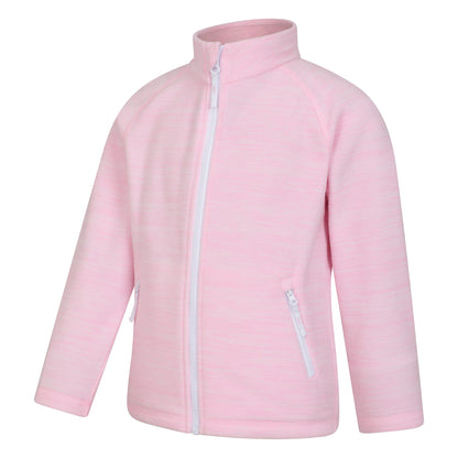 Light Pink - Lifestyle - Mountain Warehouse Childrens-Kids Snowdonia Fleece Jacket