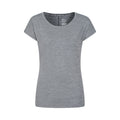 Grey - Front - Mountain Warehouse Womens-Ladies Panna II UV Protection Loose T-Shirt