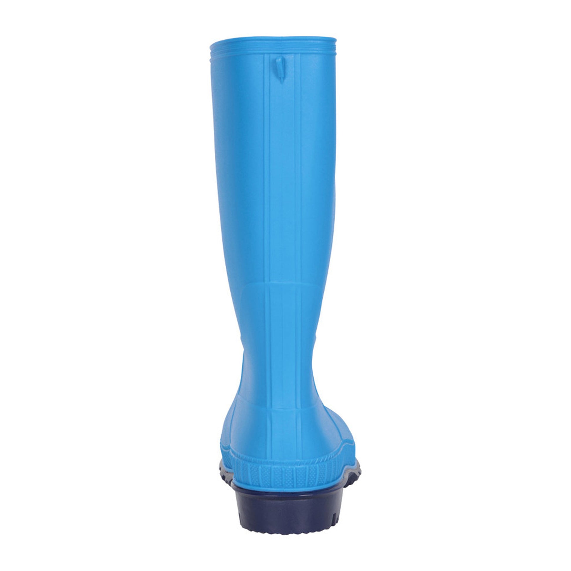 Blue - Back - Mountain Warehouse Childrens-Kids Plain Wellington Boots