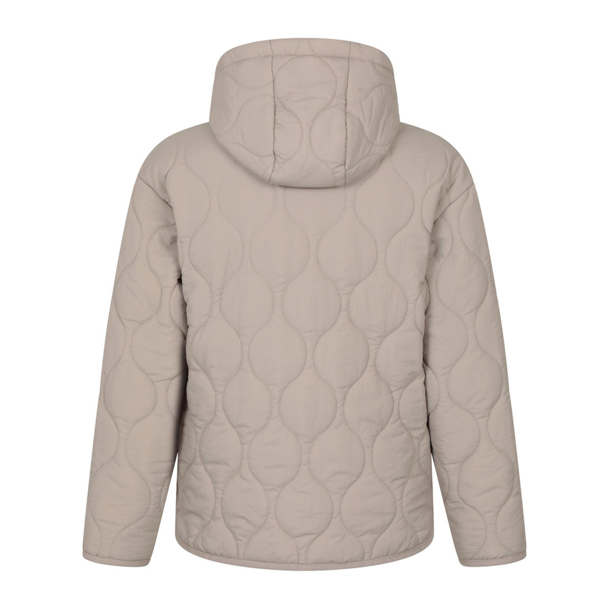 Beige - Back - Mountain Warehouse Womens-Ladies Flora Quilted Jacket
