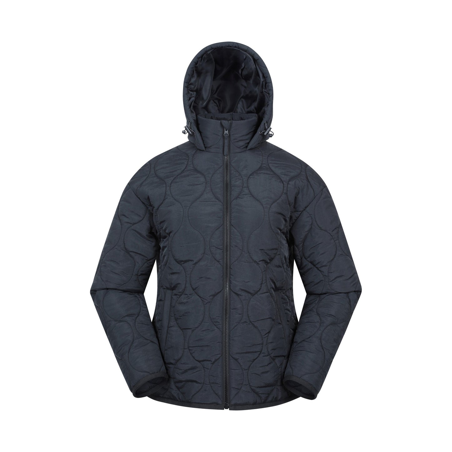 Black - Front - Mountain Warehouse Womens-Ladies Flora Quilted Jacket