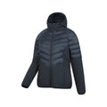Black - Lifestyle - Mountain Warehouse Womens-Ladies Agile Padded Soft Shell Jacket