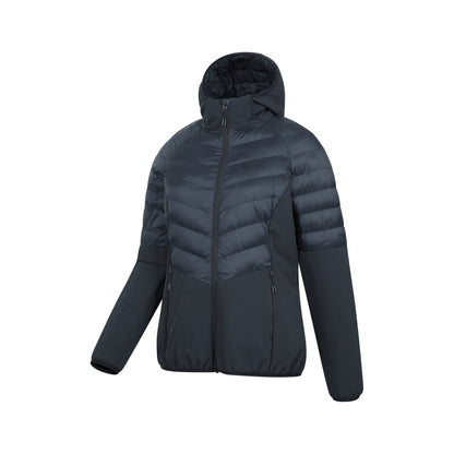 Black - Lifestyle - Mountain Warehouse Womens-Ladies Agile Padded Soft Shell Jacket