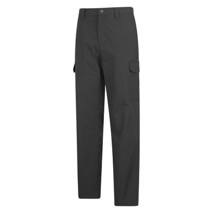 Black - Lifestyle - Mountain Warehouse Mens Delta Stretch Cargo Trousers
