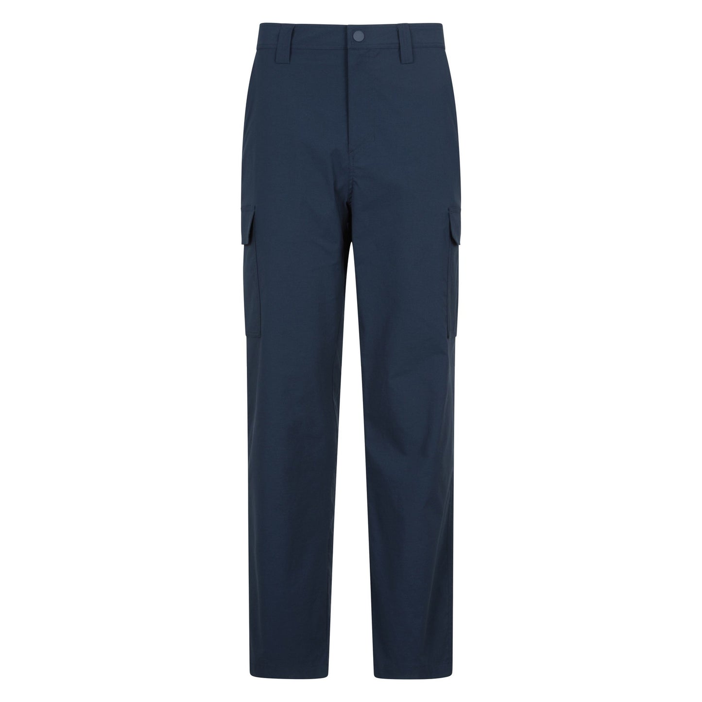 Navy - Front - Mountain Warehouse Mens Delta Stretch Cargo Trousers