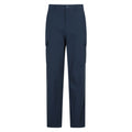Navy - Front - Mountain Warehouse Mens Delta Stretch Cargo Trousers