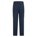 Navy - Back - Mountain Warehouse Mens Delta Stretch Cargo Trousers