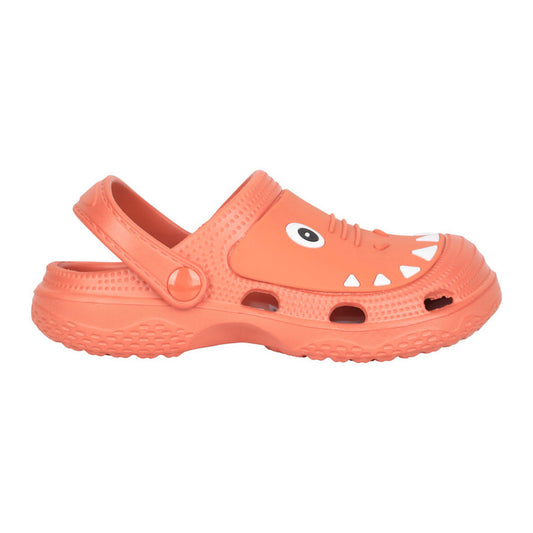 Orange - Front - Mountain Warehouse Childrens-Kids Character Clogs