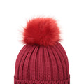 Red - Pack Shot - Mountain Warehouse Womens-Ladies Geneva Borg Lined Beanie