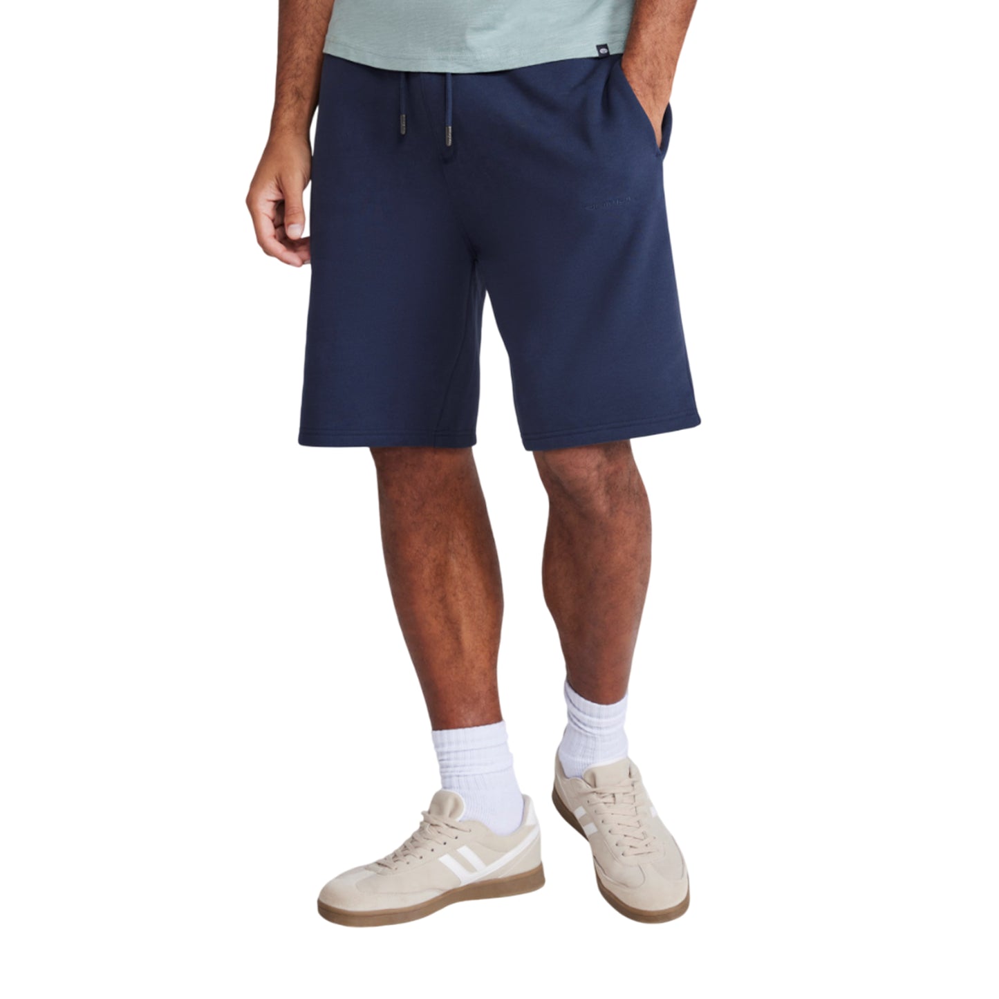 Navy - Front - Animal Mens Driver Casual Shorts