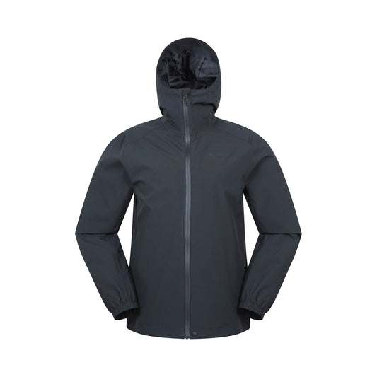 Black - Front - Mountain Warehouse Mens Sambrook Waterproof Jacket