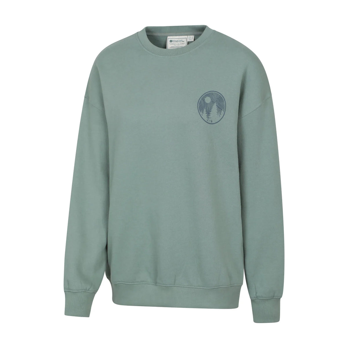 Light Khaki - Lifestyle - Mountain Warehouse Womens-Ladies Text Relaxed Fit Jumper