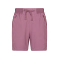 Pink - Front - Mountain Warehouse Womens-Ladies Explorer Shorts