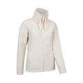 Beige - Side - Mountain Warehouse Womens-Ladies Arnes Full Zip Fleece Jacket