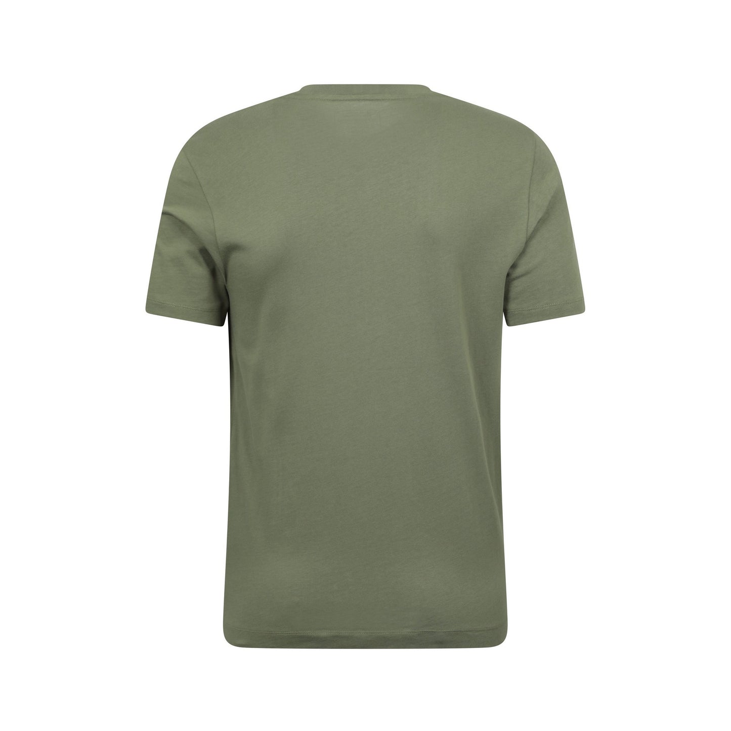 Khaki Green - Back - Mountain Warehouse Mens Mountain Stripes T-Shirt