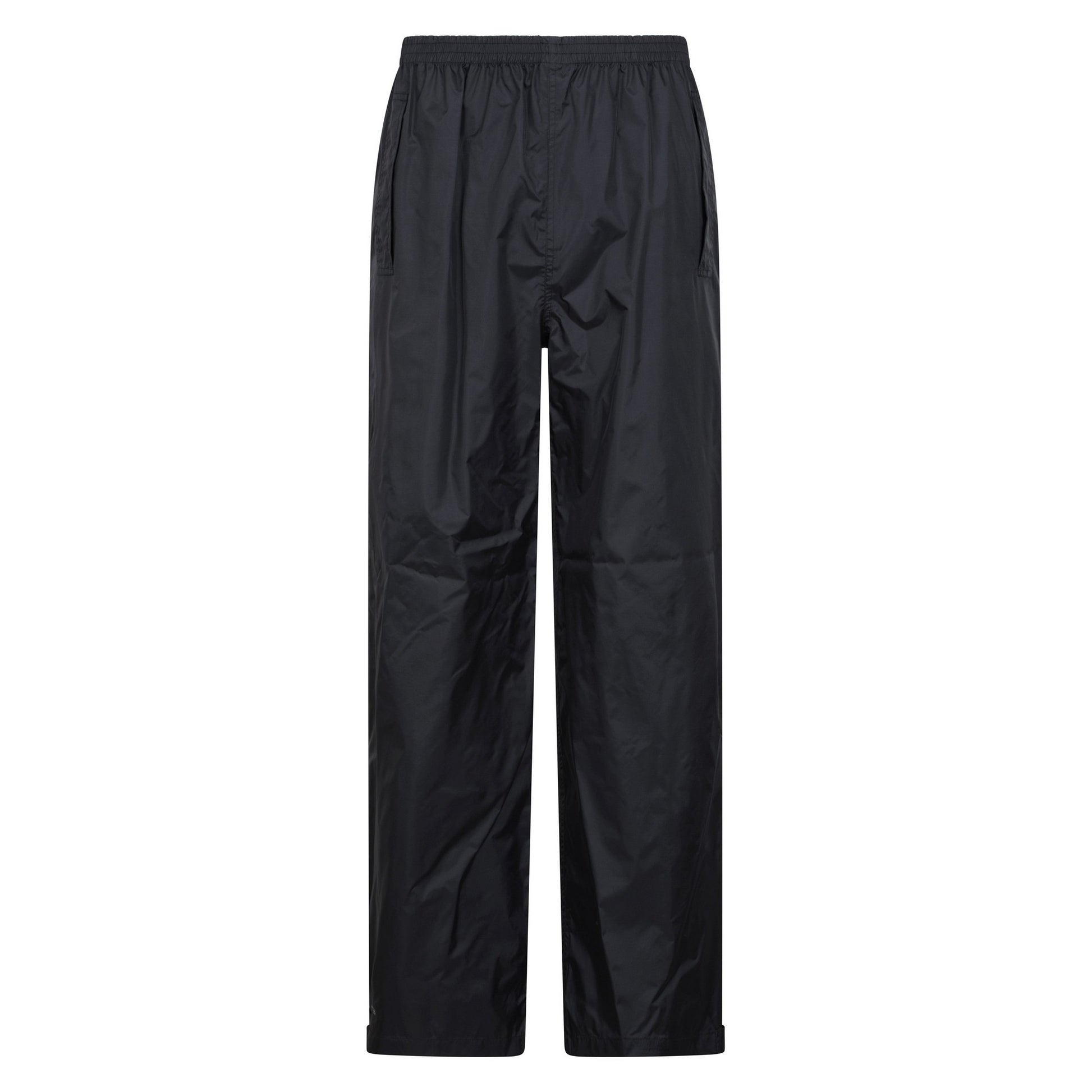 Black - Pack Shot - Mountain Warehouse Mens Pakka Jacket and Trousers Set