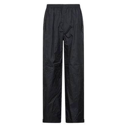 Black - Pack Shot - Mountain Warehouse Mens Pakka Jacket and Trousers Set