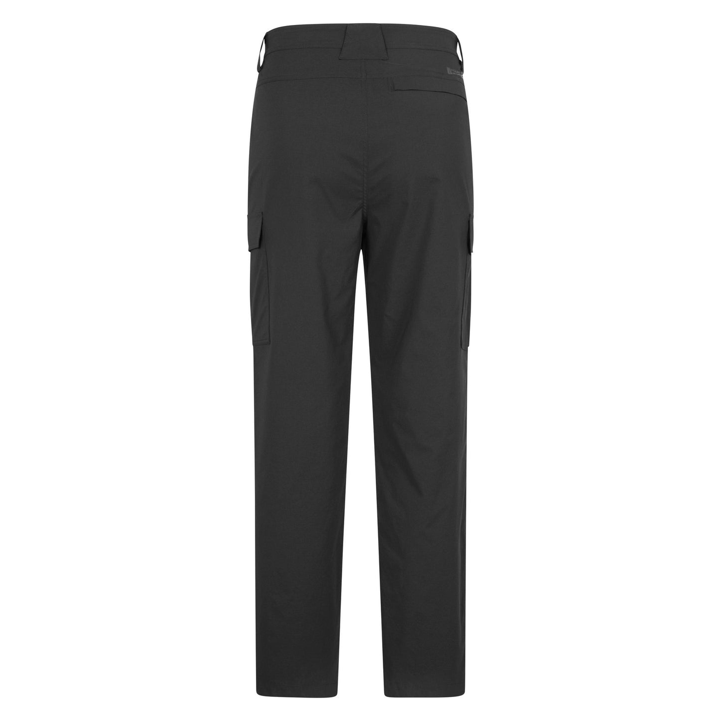 Black - Back - Mountain Warehouse Mens Delta Stretch Cargo Trousers