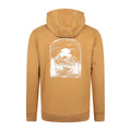 Mustard - Back - Mountain Warehouse Mens Sunrise Overhead Hoodie