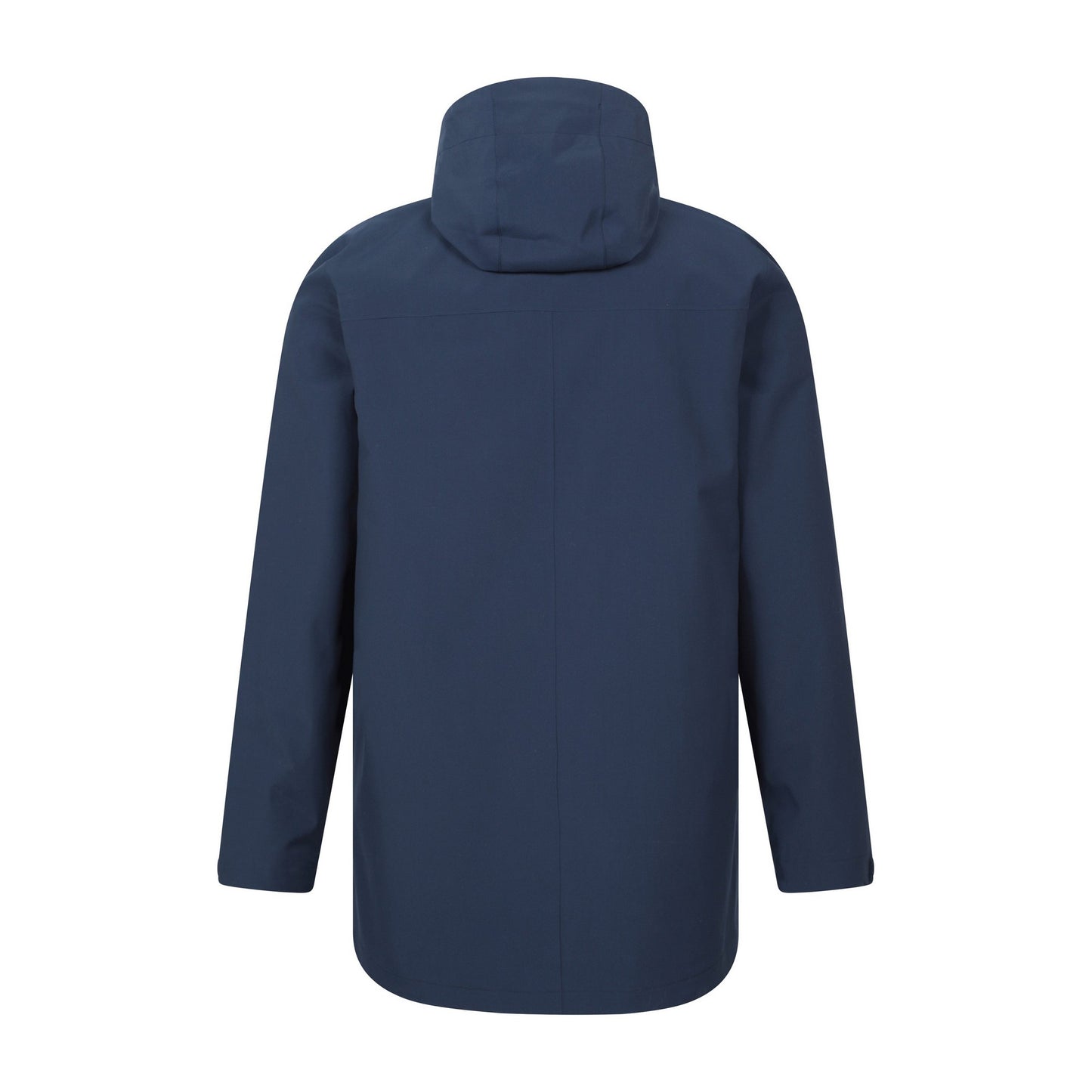 Navy - Back - Mountain Warehouse Mens Fleece Lined Waterproof Jacket