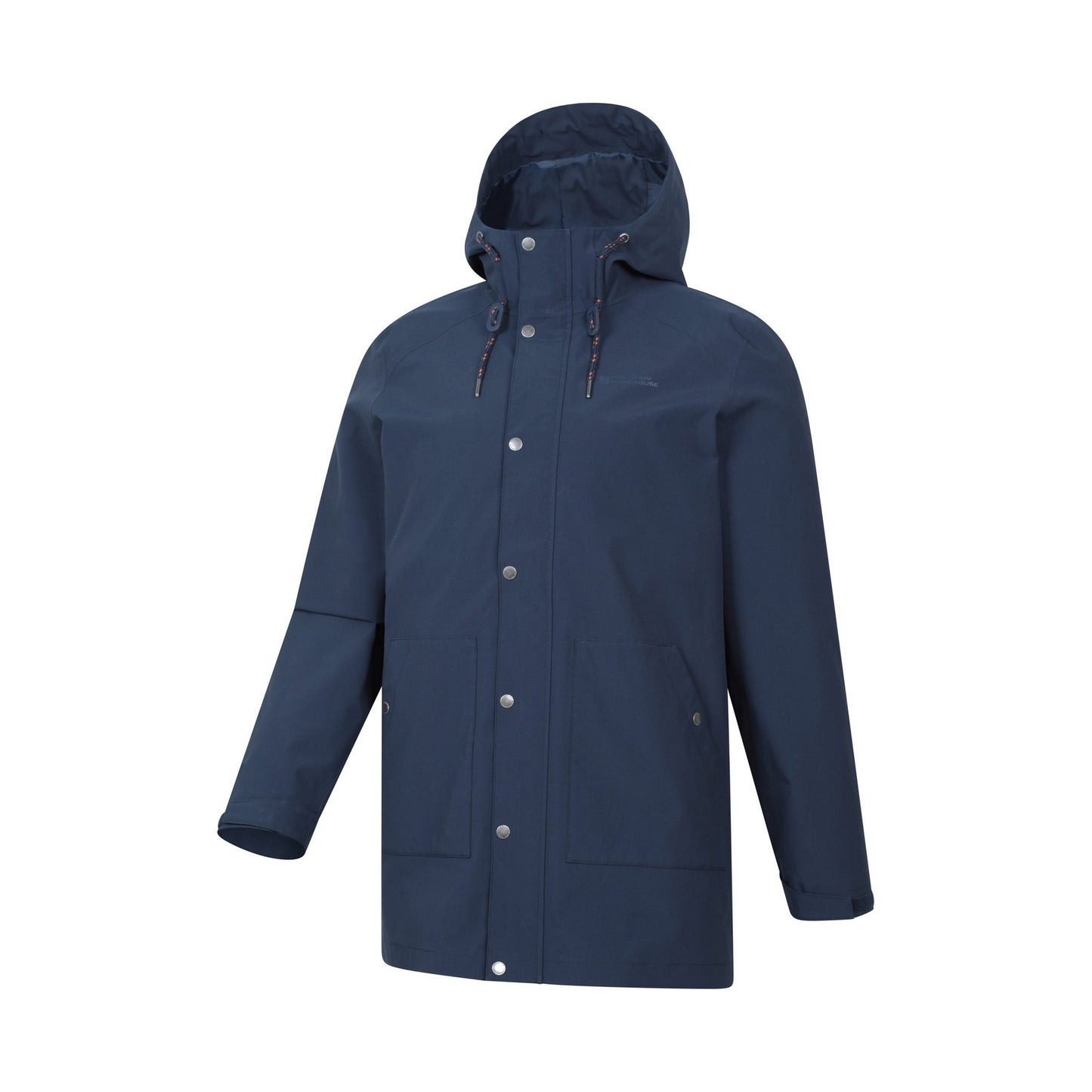 Navy - Lifestyle - Mountain Warehouse Mens Fleece Lined Waterproof Jacket