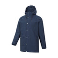 Navy - Lifestyle - Mountain Warehouse Mens Fleece Lined Waterproof Jacket