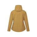 Mustard - Back - Mountain Warehouse Womens-Ladies Retreat Packable Soft Shell Jacket