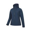 Navy - Lifestyle - Mountain Warehouse Womens-Ladies Retreat Packable Soft Shell Jacket