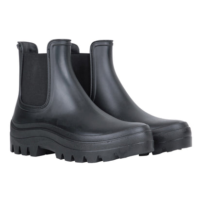 Black - Front - Mountain Warehouse Womens-Ladies Lynx Wellington Boots