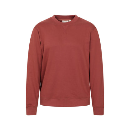Rust - Front - Mountain Warehouse Mens Hemsby Sweatshirt