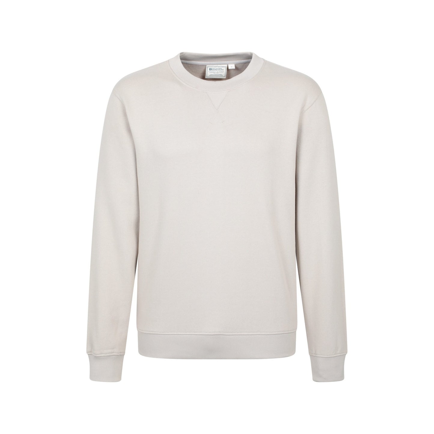 Light Beige - Front - Mountain Warehouse Mens Hemsby Sweatshirt