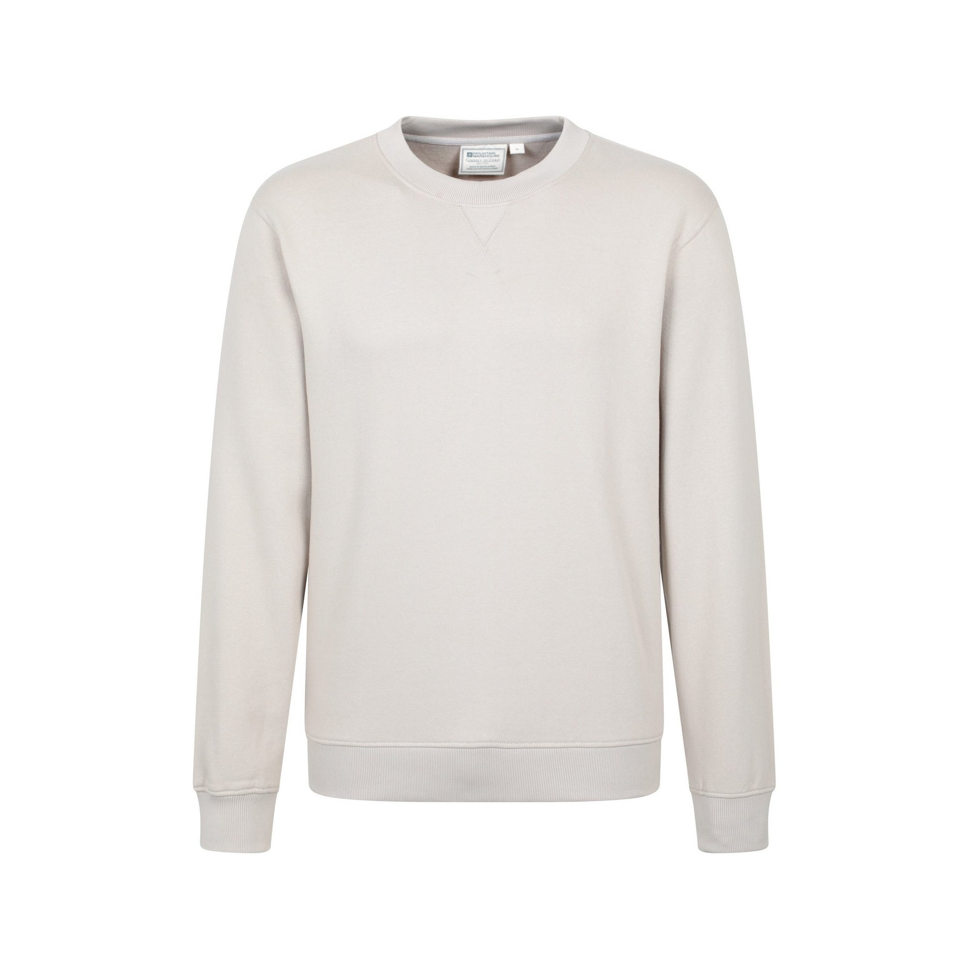 Light Beige - Front - Mountain Warehouse Mens Hemsby Sweatshirt