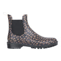 Black - Side - Mountain Warehouse Womens-Ladies Lynx Leopard Print Wellington Boots