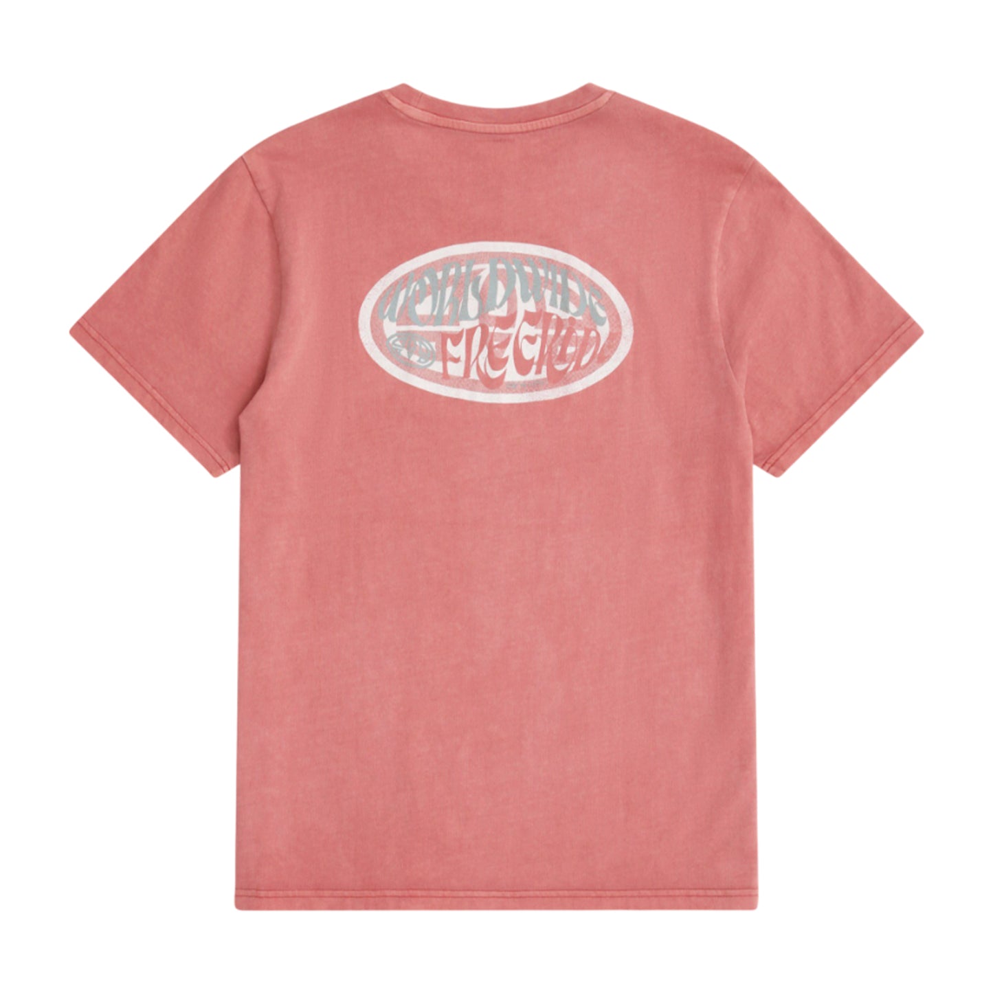 Dark Burgundy - Back - Animal Mens Worldwide Freeride Jacob T-Shirt