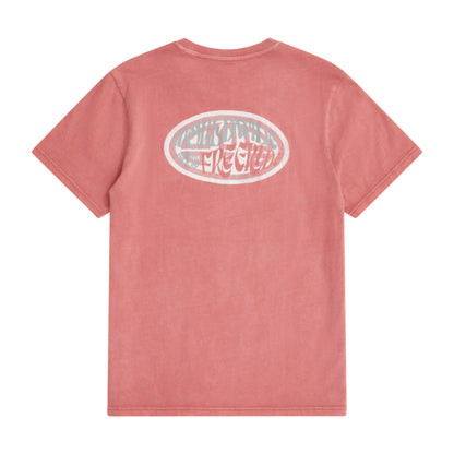 Dark Burgundy - Back - Animal Mens Worldwide Freeride Jacob T-Shirt