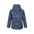 Navy - Back - Mountain Warehouse Childrens-Kids Exodus Water Resistant Soft Shell Jacket