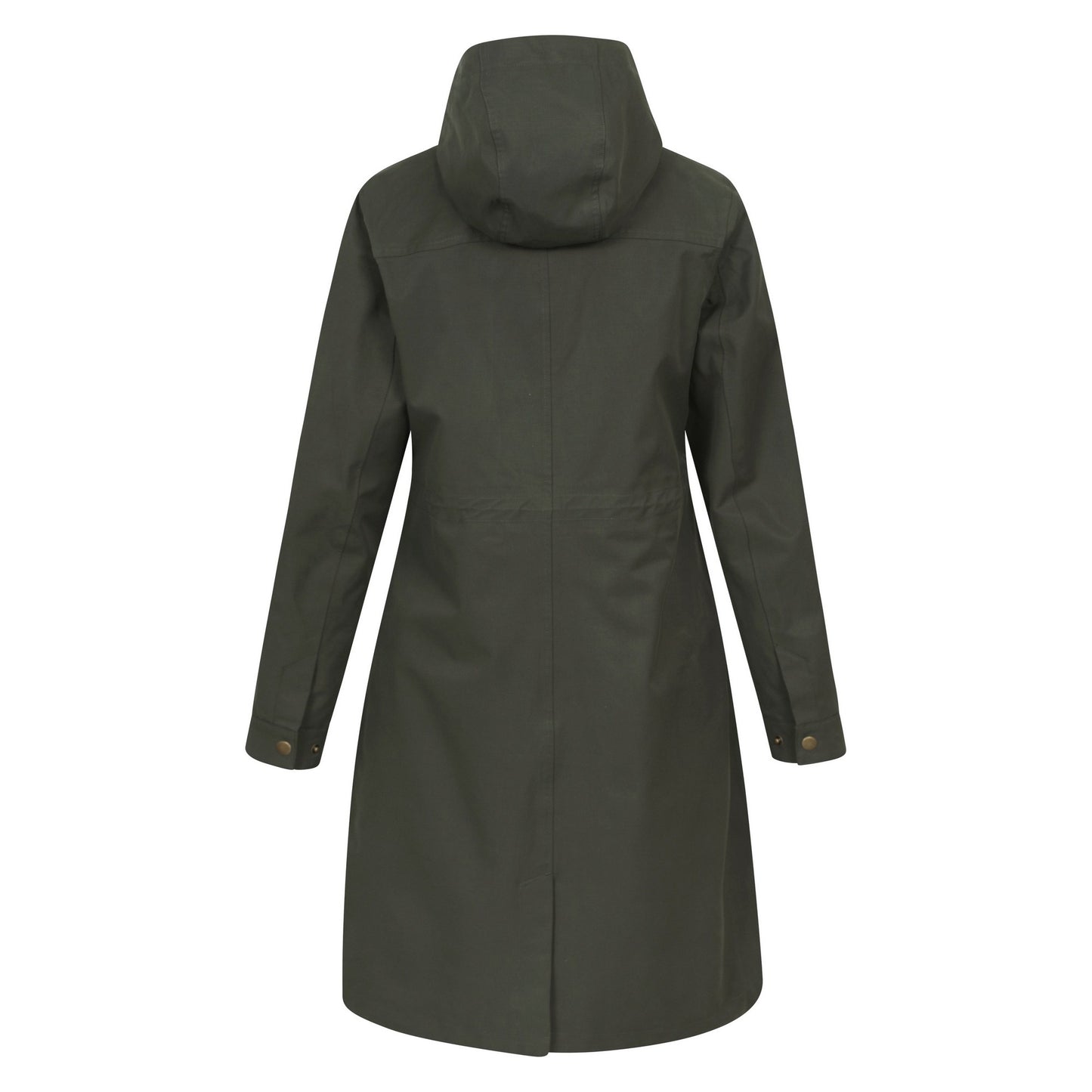 Khaki Green - Back - Mountain Warehouse Womens-Ladies Forest Waterproof Jacket
