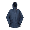 Navy - Front - Mountain Warehouse Womens-Ladies Misty Waterproof Jacket