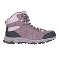 Lilac - Side - Mountain Warehouse Womens-Ladies Ortler Suede Walking Boots
